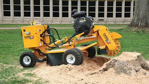 pine tree stump removal machine